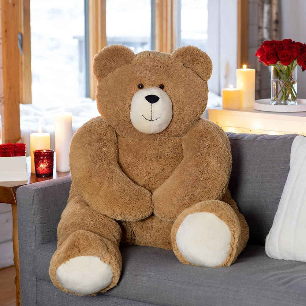 Giant Teddy Bear - Big Teddy Bear, 4 Foot, 48", 4 FT